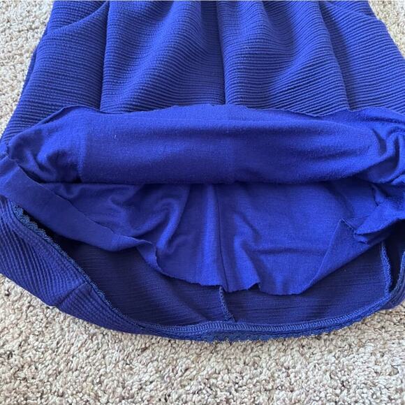 Anthro | Maeve Purple Ottoman Ribbed Sheath Dress - Picture 13 of 16